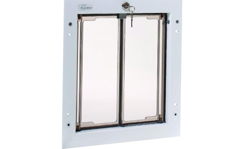 Plexidor dog doors for sliding glass doors with Glass Pet Doors.
