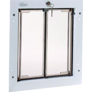 Pet door for sliding glass door.